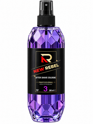 New Rebel Aftershave Cologne 3 70% 380 ml - Hairwaxshop